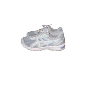 Women's ASICS GEL-SILEO Athletic Running Shoes Grey Blue Sz 9